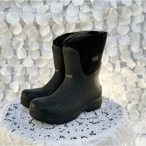 BOGS Black Mens 8/eu 41 TRUGREEN Neoprene Waterproof Boots!